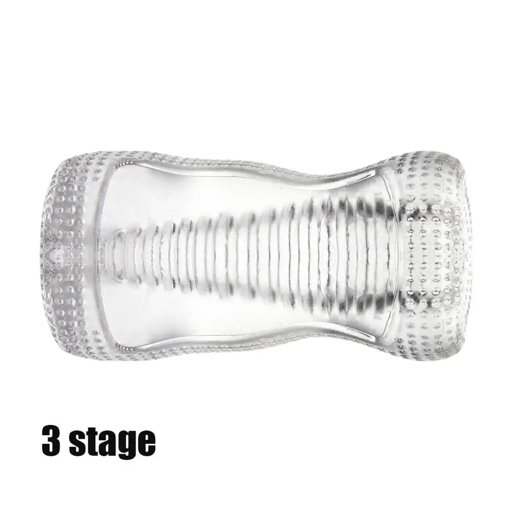 Sex Toys For Men Penis Enlargement Trainer 6 Stage Male Masturbator Pocket Pussy Real Vagina Sex Machine Sexual Toy Adult