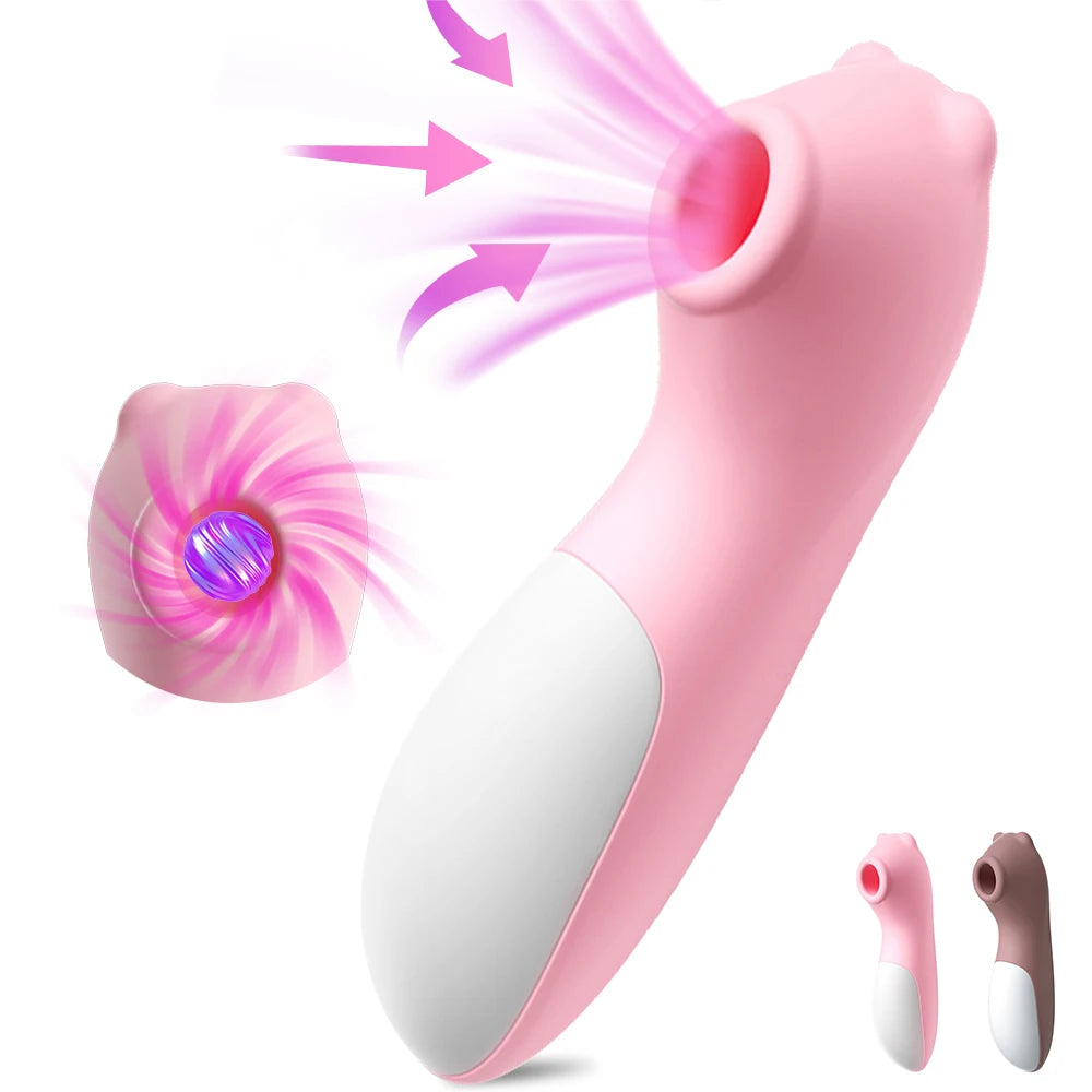 Clit Sucking Vibrator 10 Speed Vibrating Sucker Oral Suction Nipple Clitoris Stimulator Sex Toys For Women Masturbator Product