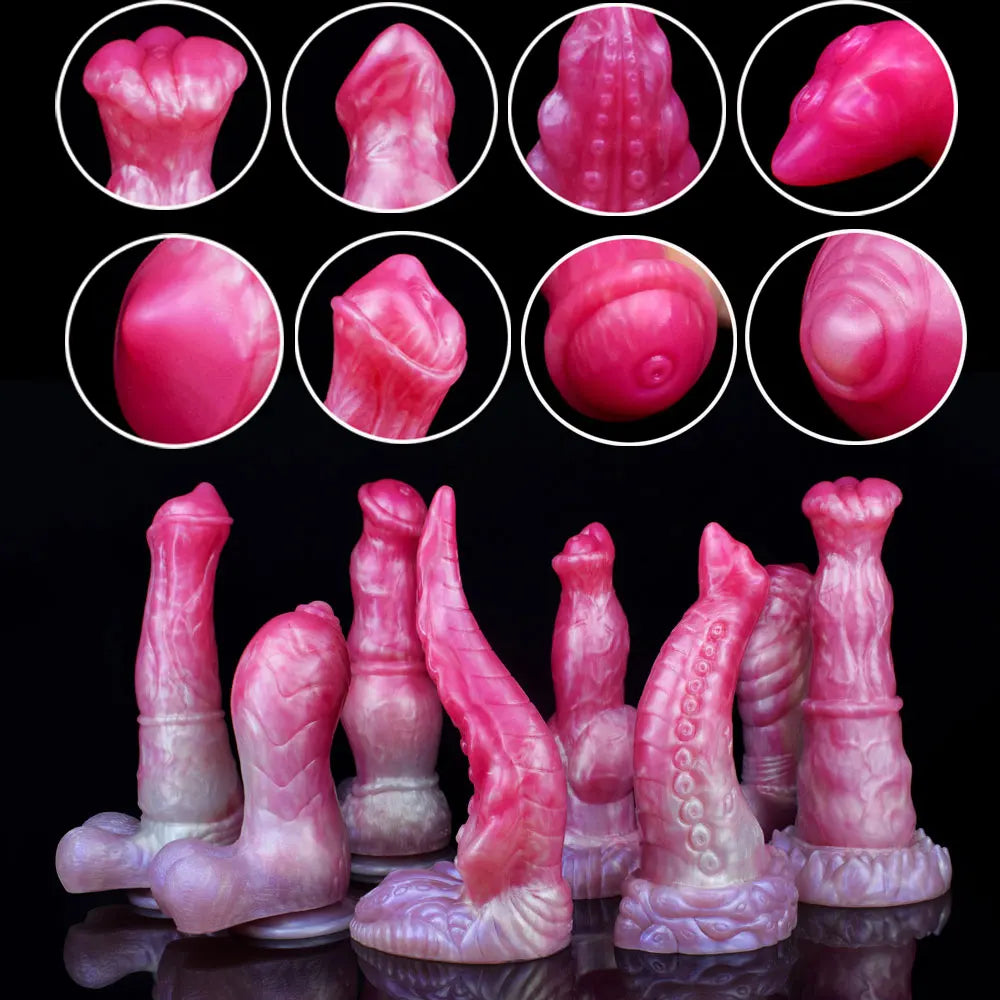 Dildo for Woman Adult Toys Bad Dragon Alien Dildos Big Dog Dick Silicone Horse Penis Octopus Tentacle Anal Dildo Female Sex Toys