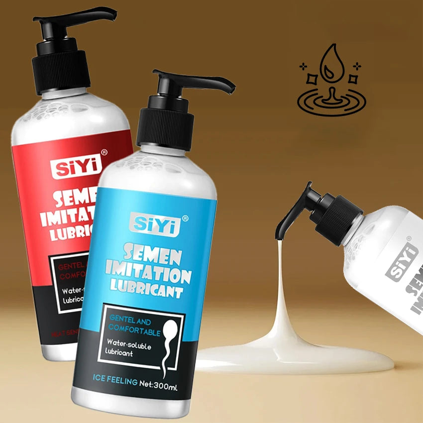 Semen Lube for Sex 300ml Anal Water Based Lubricant Couples Intimate Gel Vaginal Masturbator Toys Lubrication Oil Adult Supplies