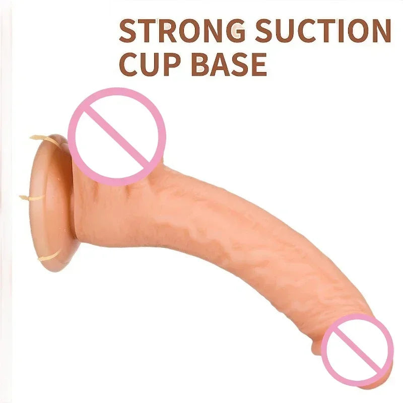 Wear Strap on Realistic Dildo for woman lesbian Sexual games Sex Toys Product Adult  Penis Exerciser Female Vagina Massage Gode