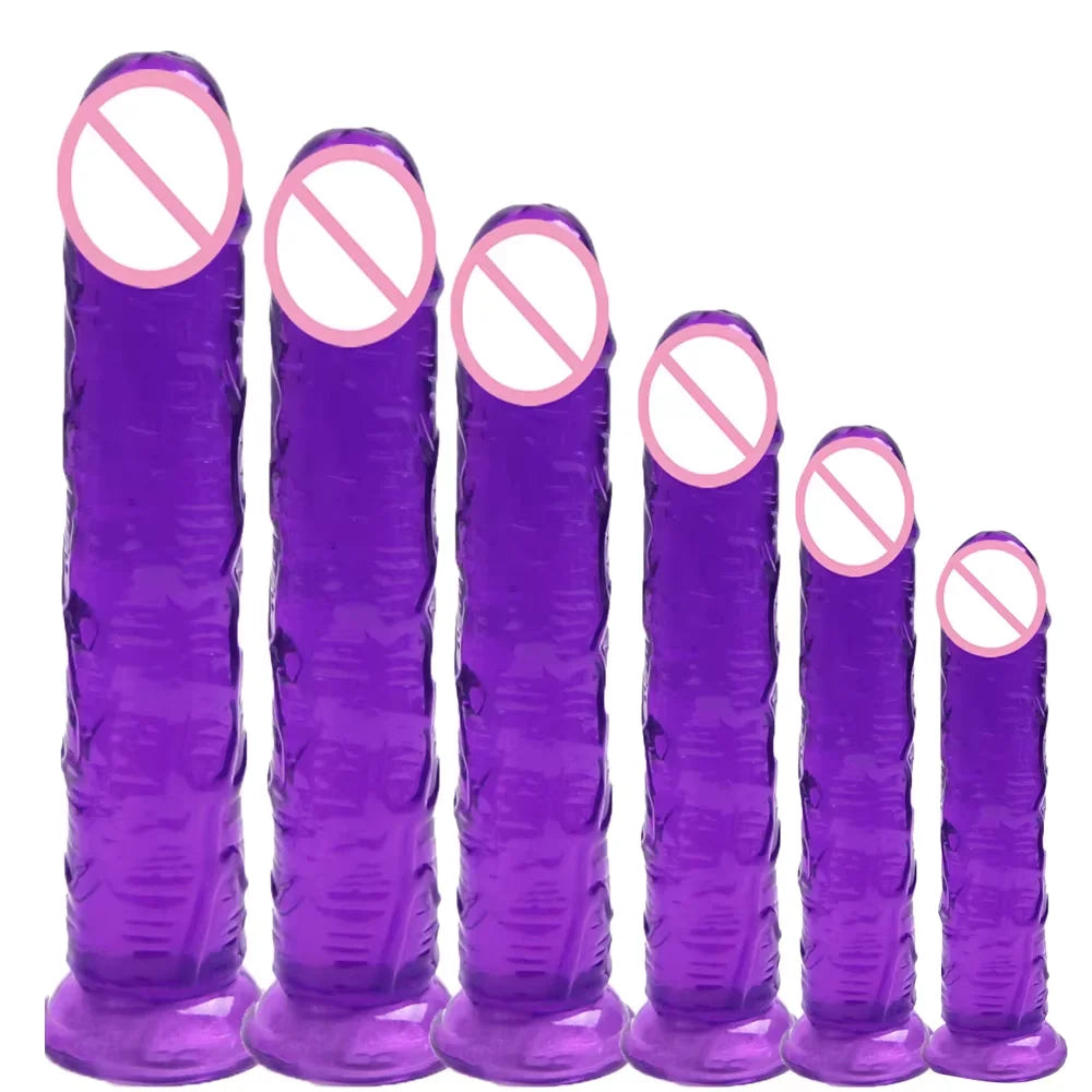 Dildo Anal Plug Dilldo? for Women But Cock Sex Toys Butt Woman Penis Dilbo? 18 Realistic Strapon Dildos Strap-on Adults Glass