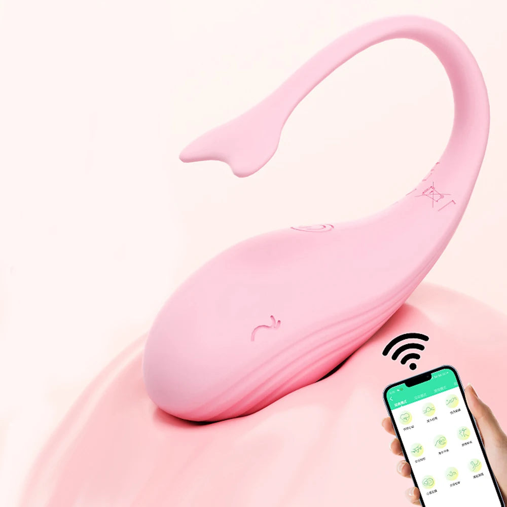 Wireless Vibration Love Egg Vibrator Vaginal G Spot Vibrating Stimulator Wearable Bluetooth APP Control Sex Toys For Adult Women