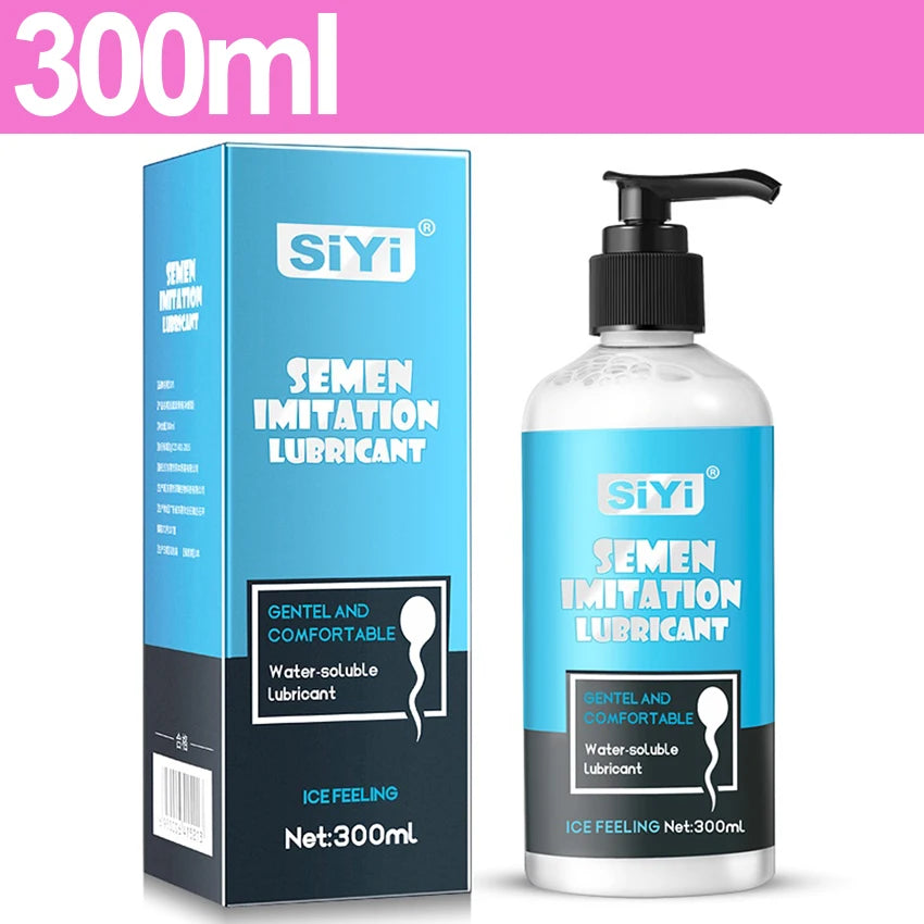 Semen Lube for Sex 300ml Anal Water Based Lubricant Couples Intimate Gel Vaginal Masturbator Toys Lubrication Oil Adult Supplies