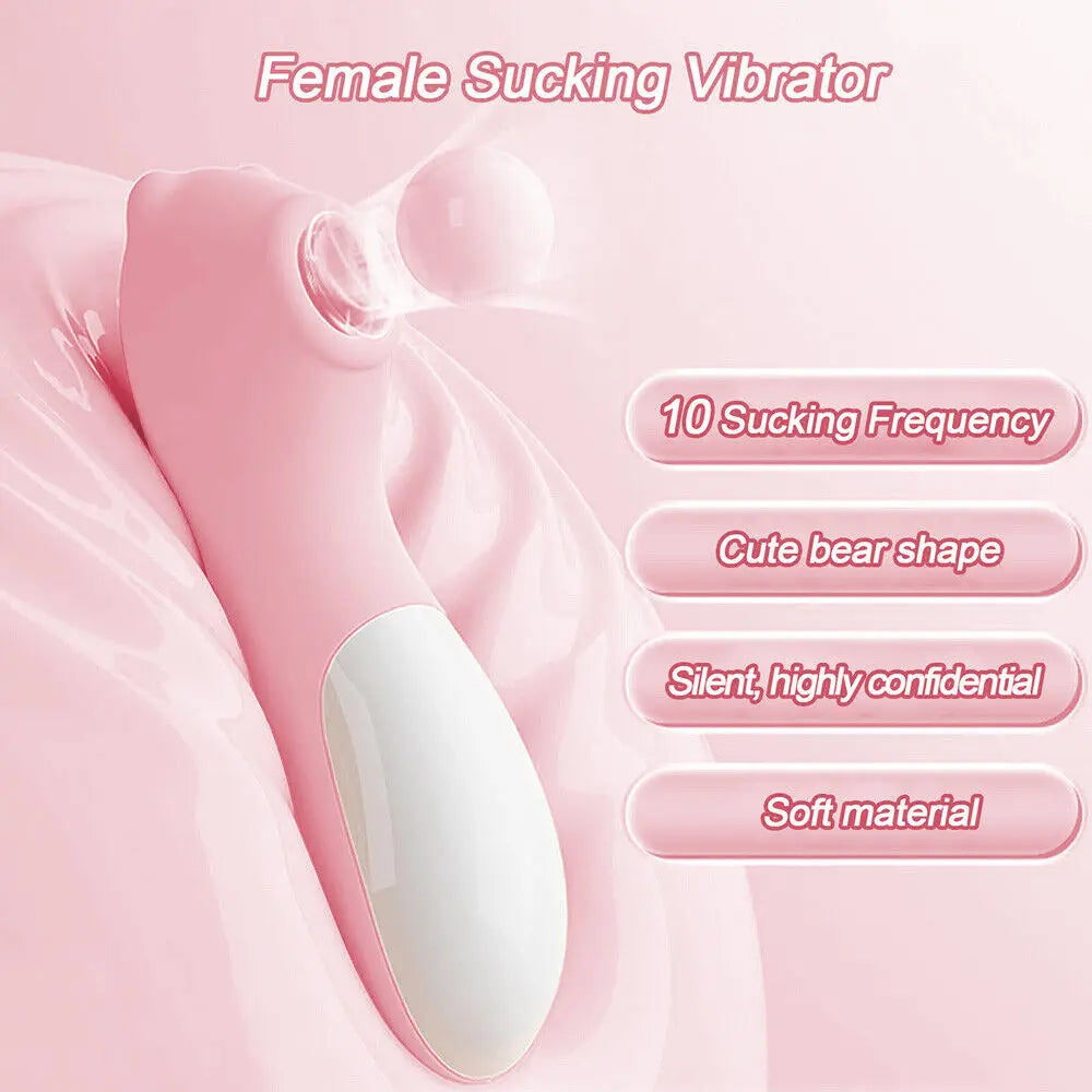 Clit Sucking Vibrator 10 Speed Vibrating Sucker Oral Suction Nipple Clitoris Stimulator Sex Toys For Women Masturbator Product