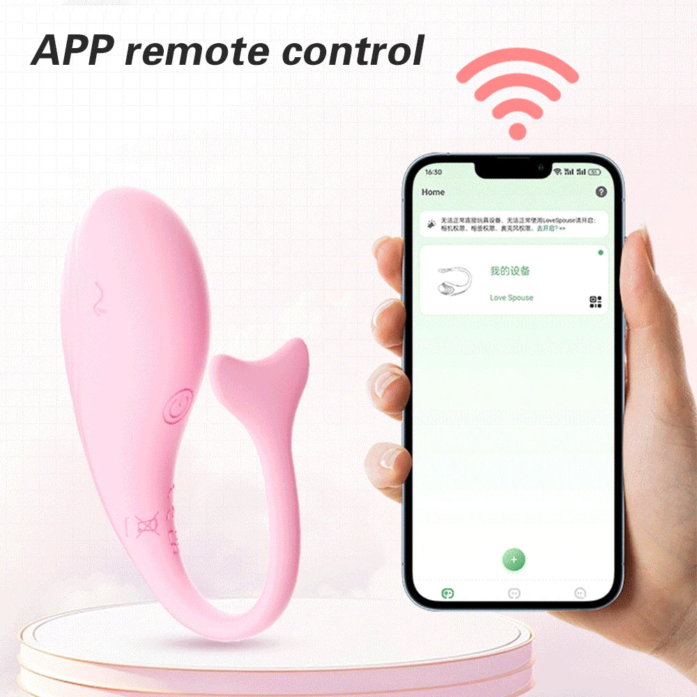 Wireless Vibration Love Egg Vibrator Vaginal G Spot Vibrating Stimulator Wearable Bluetooth APP Control Sex Toys For Adult Women