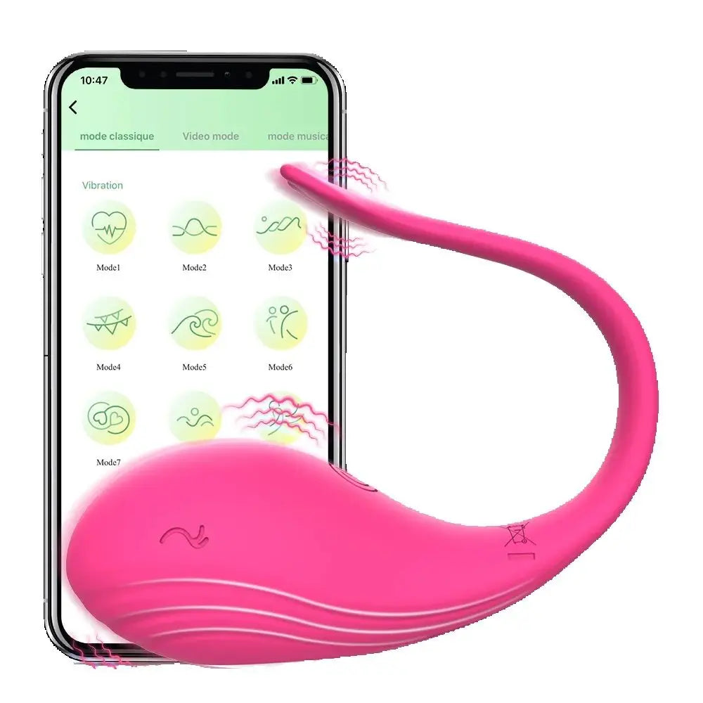 Wireless Vibration Love Egg Vibrator Vaginal G Spot Vibrating Stimulator Wearable Bluetooth APP Control Sex Toys For Adult Women